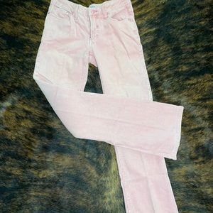Light pink corduroy pants vintage
